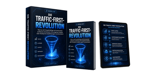 Die Traffic-First-Revolution PDF Mockup
