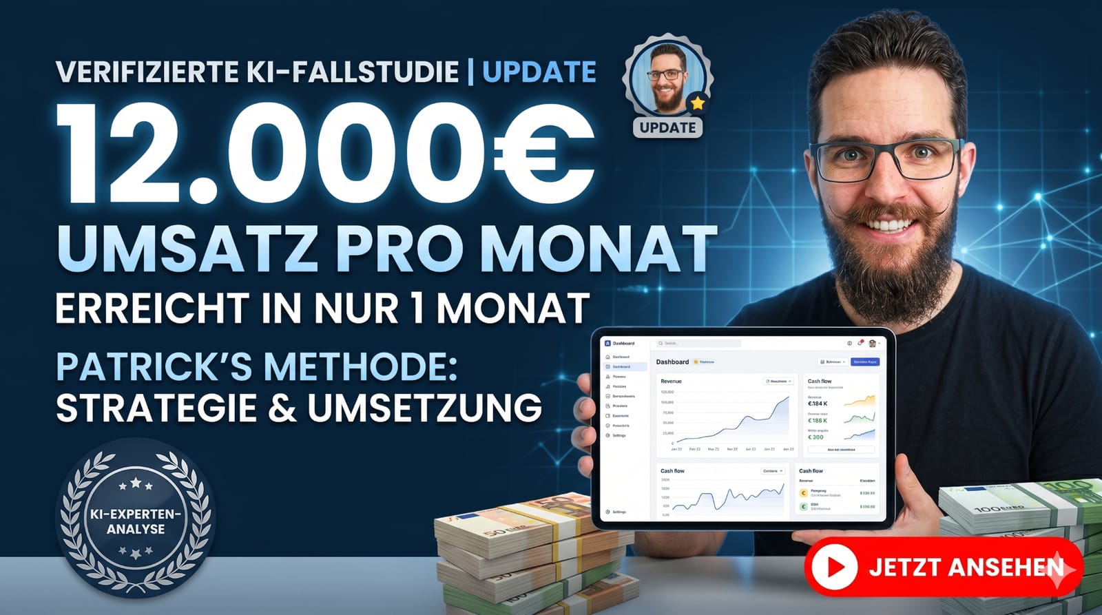 12.000 € Umsatz pro Monat — KI-Fallstudie Patrick