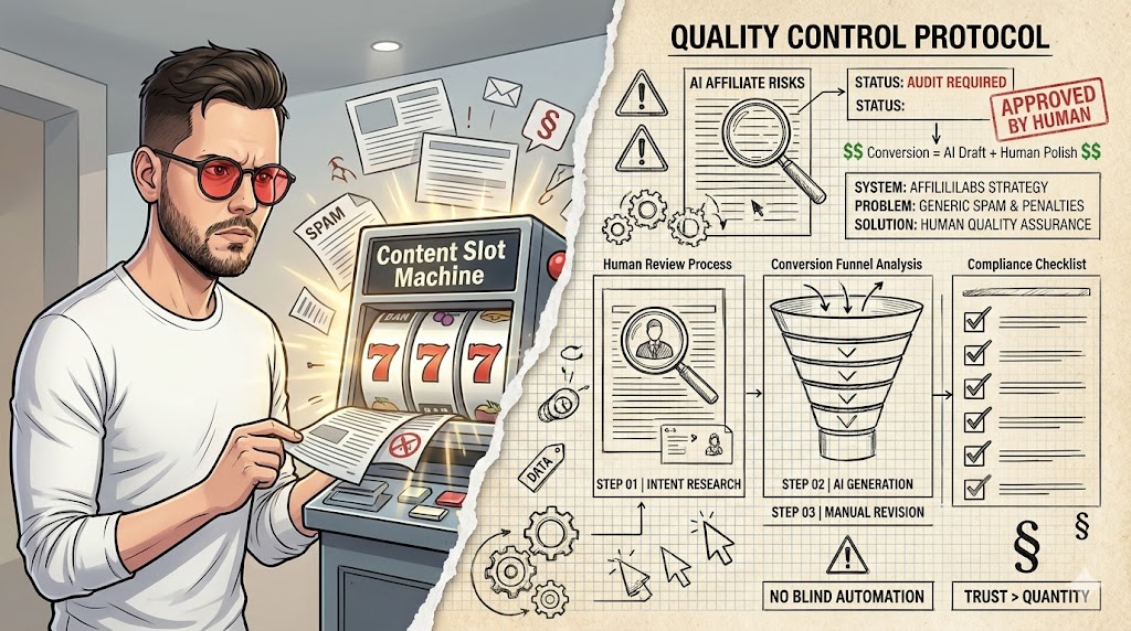 Die 7 h&auml;ufigsten Fehler im KI-Affiliate-Marketing