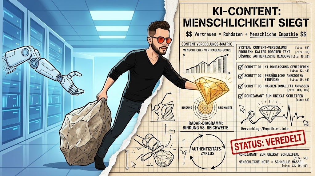 Trust aufbauen trotz KI-Content: So wirkt&rsquo;s nicht &bdquo;robotisch&ldquo;