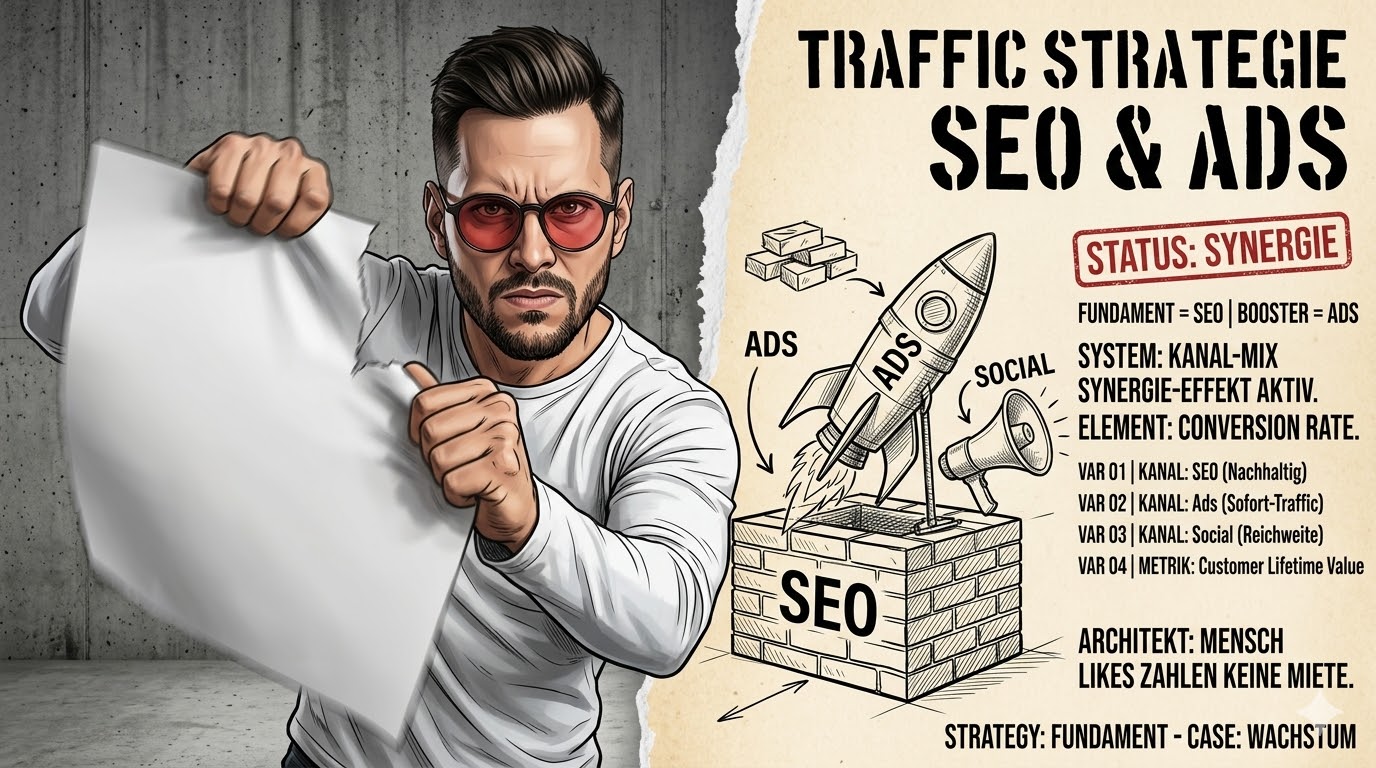 Traffic-Quellen im Vergleich: SEO vs. Ads vs. Social Traffic-Quellen im Vergleich: SEO vs. Ads vs. Social
