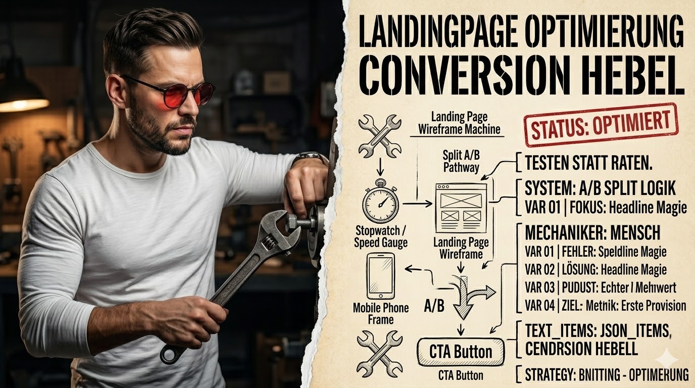 Conversion-Optimierung: 12 Hebel auf Affiliate-Landingpages Conversion-Optimierung: 12 Hebel auf Affiliate-Landingpages