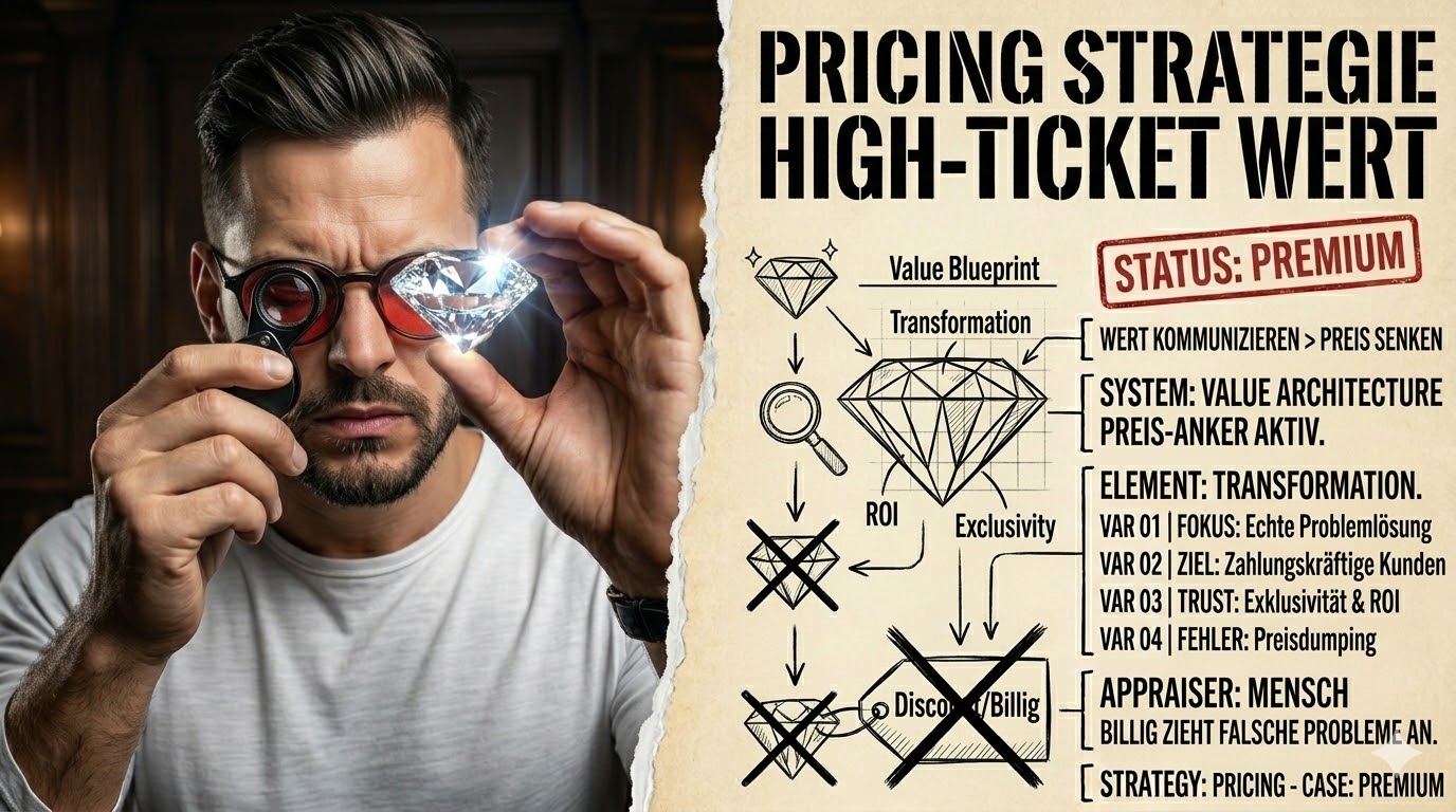 Pricing-Psychologie bei High-Ticket: Warum „billig“ oft verliert Pricing-Psychologie bei High-Ticket: Warum „billig“ oft verliert