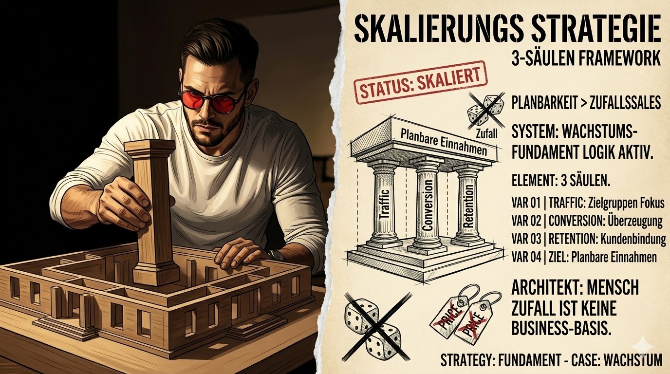 Skalierung: Von 1 Sale/Woche zu planbar (Framework) Skalierung: Von 1 Sale/Woche zu planbar (Framework)